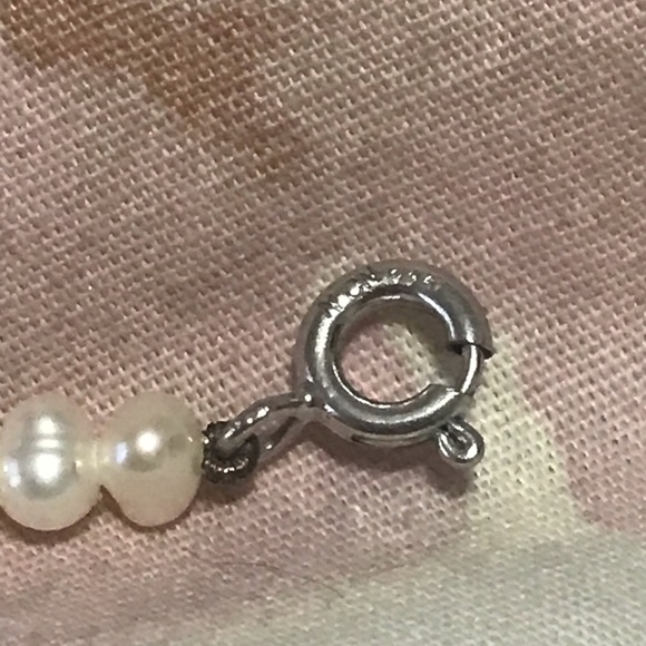 Sterling silver pearl set - Picture 5 of 5